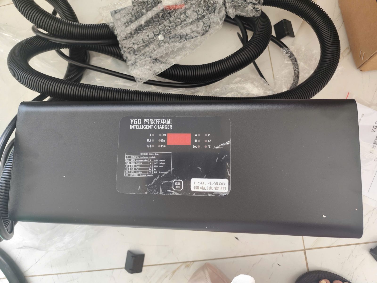 MÁY SẠC BÌNH ĐIỆN LITHIUM 48V50A CHÍNH HÃNG CHO XE NÂNG ĐIỆN
