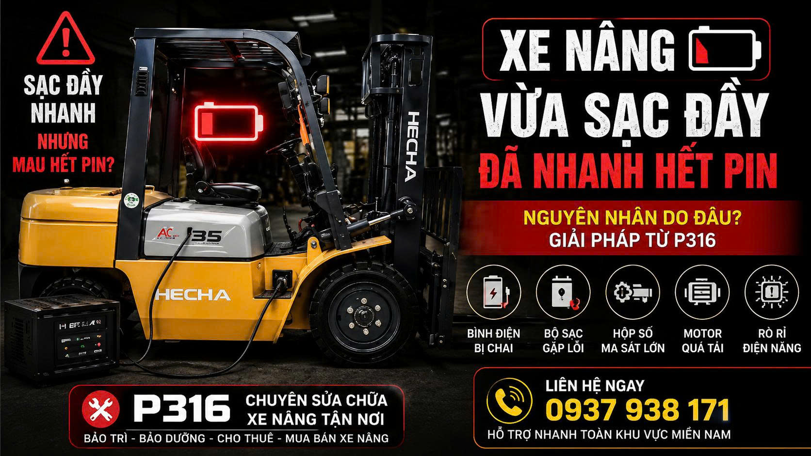 XE NÂNG SẠC NHANH ĐẦY NHƯNG MAU HẾT PIN – NGUYÊN NHÂN VÀ GIẢI PHÁP HIỆU QUẢ
